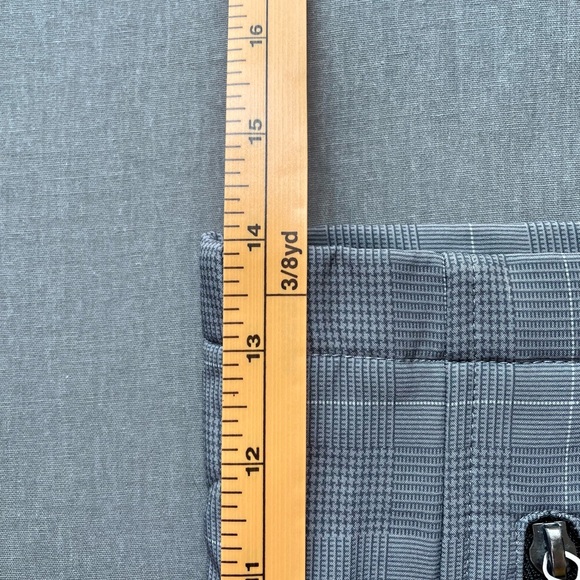 US Polo Association Grey Plaid Full Zip Jacket - Boys Large (14-16) - Picture 4 of 6